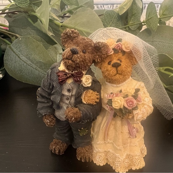 Charming Wedding Bear Figurine boyds bears collections - Picture 5 of 8